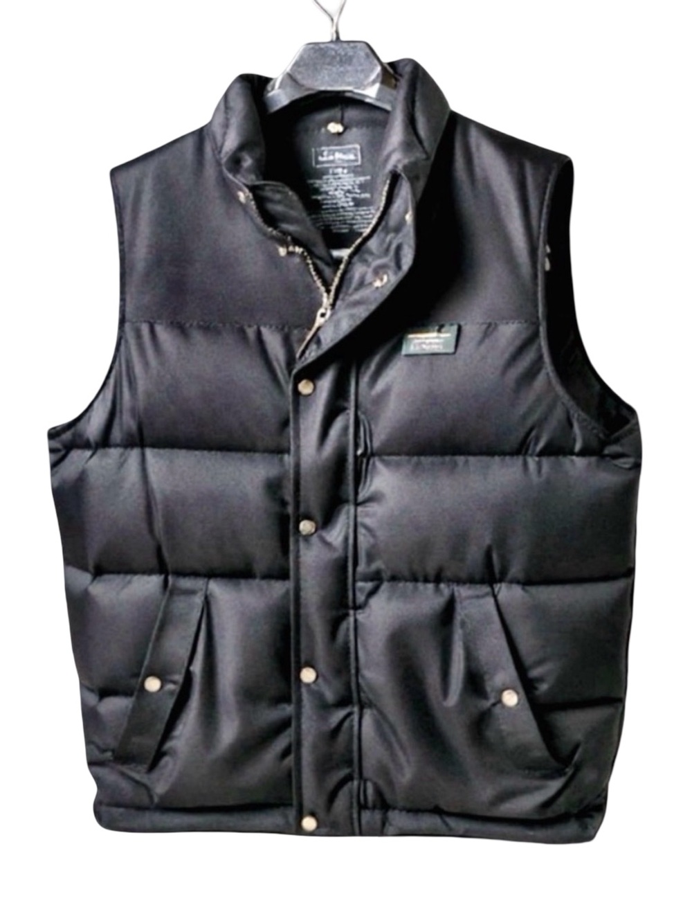 L.L.Bean Men's Mountain Classic DownTek Puffer Vest | Large | Midnight Black